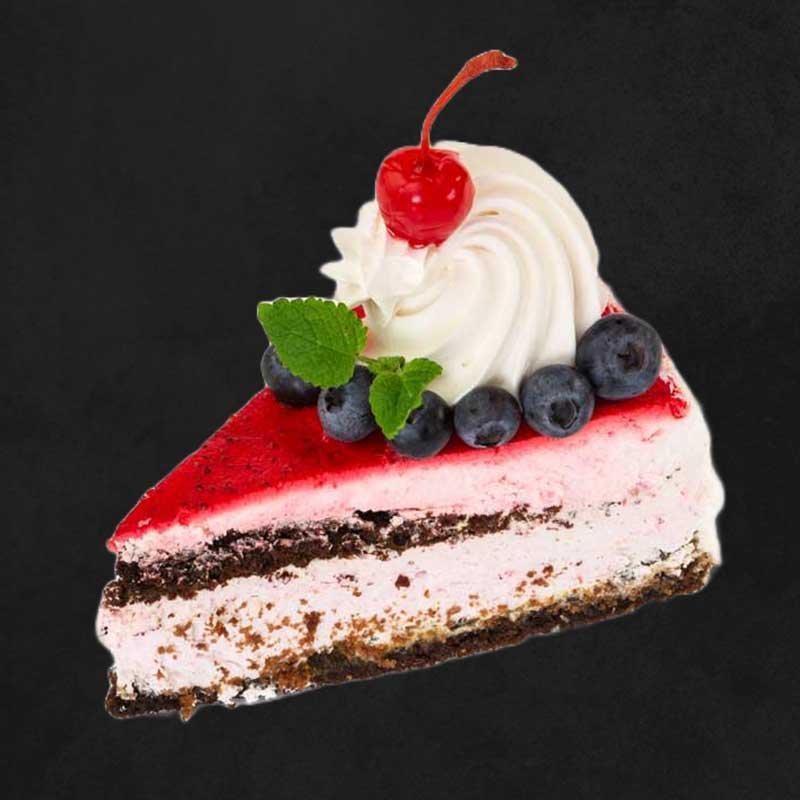 Berry Red Velvet Cake