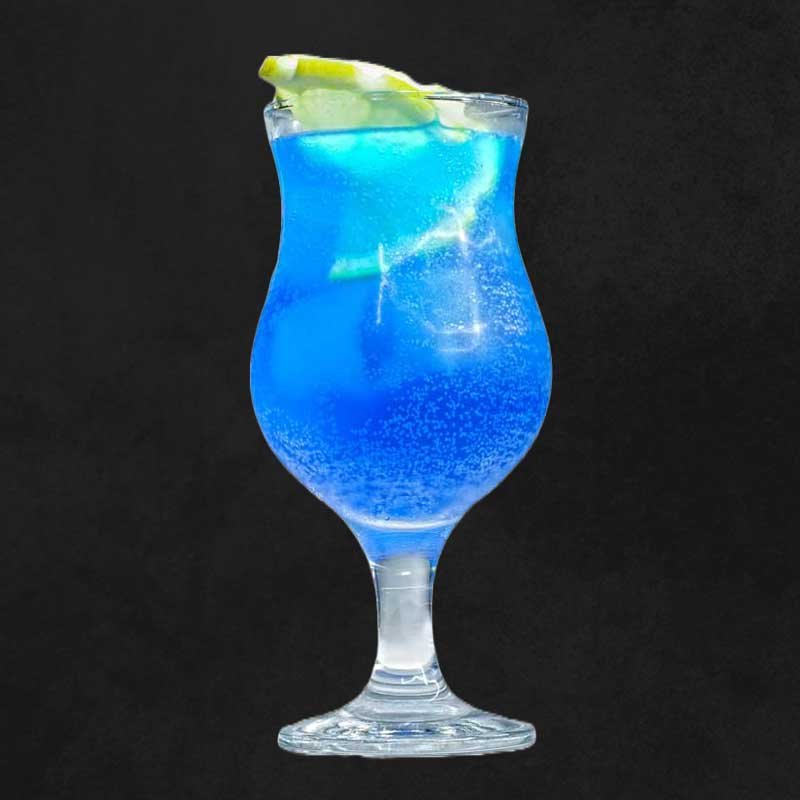 Blue Ice Ocean Cocktail